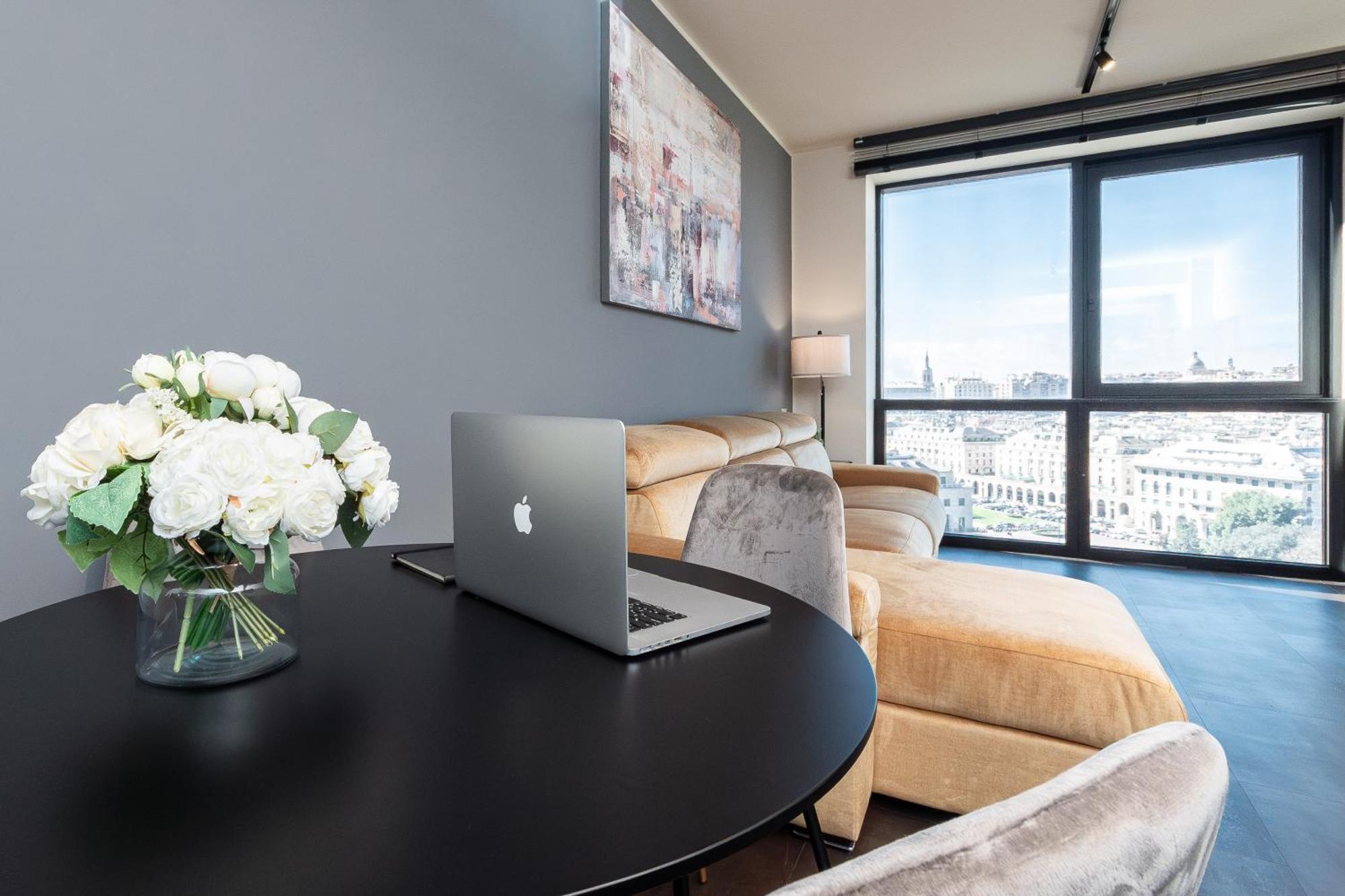 Free Parking In Luxury Suite With City View - Steps To Brignole Train Station 热那亚 外观 照片